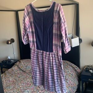 Ace & Jig Peasant Dress in Haze